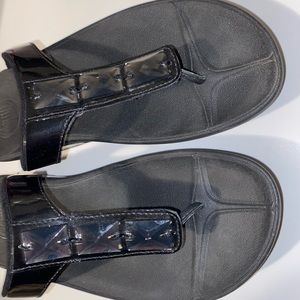 (Worn Once) Black Sandal, Summer Flip Flops